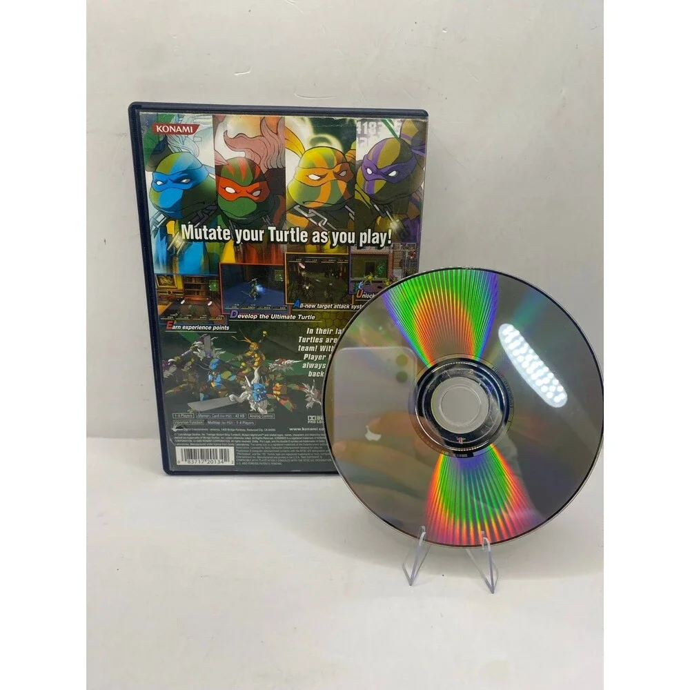 Teenage Mutant Ninja Turtles 3: Mutant Nightmare (Sony PlayStation 2 NO MANUAL